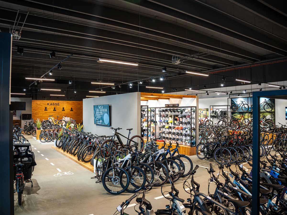 Verkaufsfläche Fahrrad-Station Flensburg